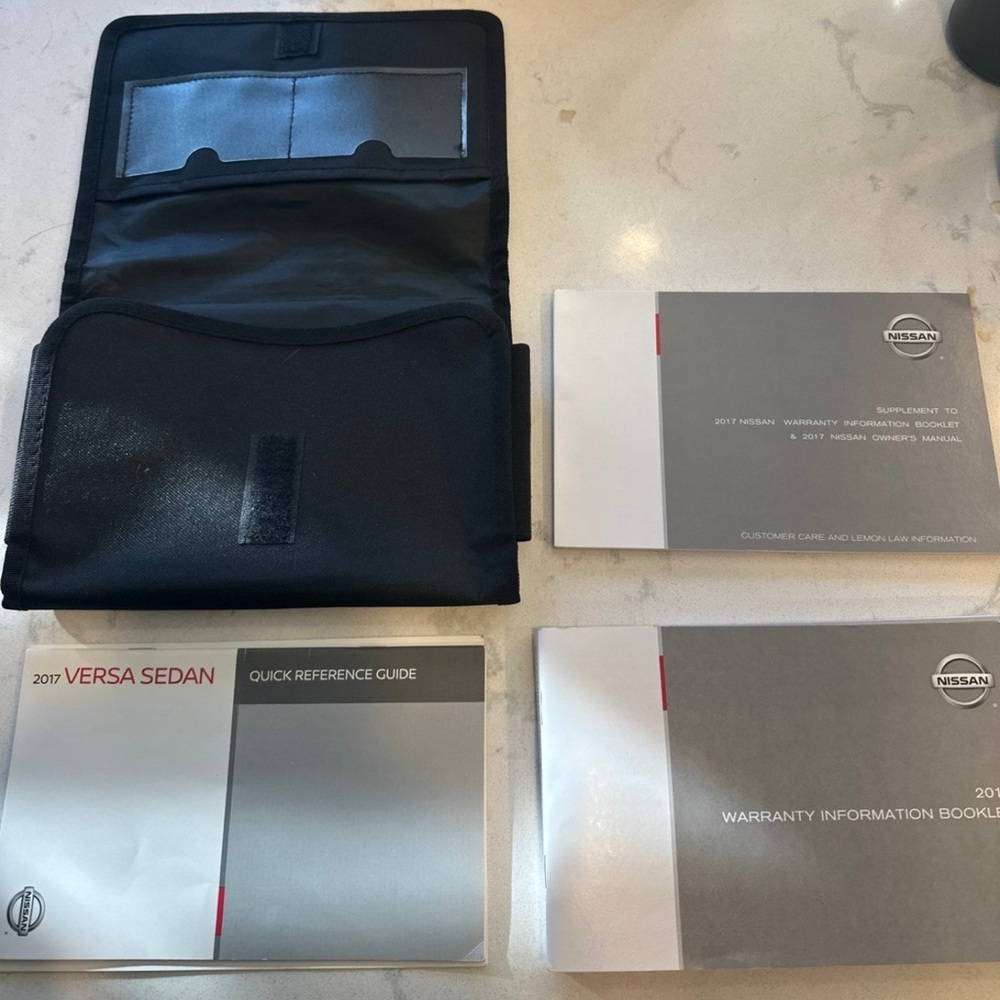 2017 Nissan Versa Owners Manual